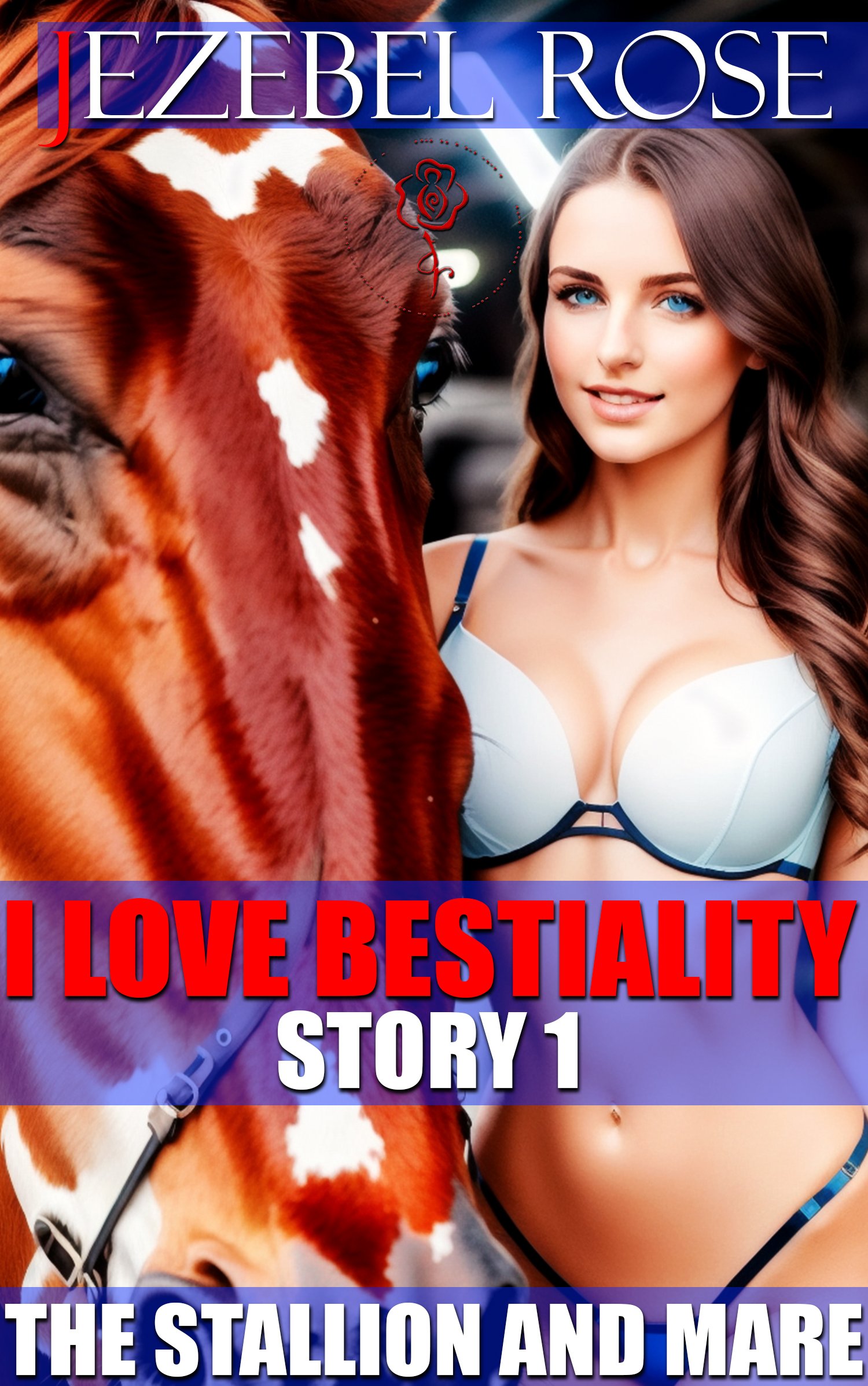 I Love Bestiality Story 1 The Stallion and Mare - Jezebel Rose