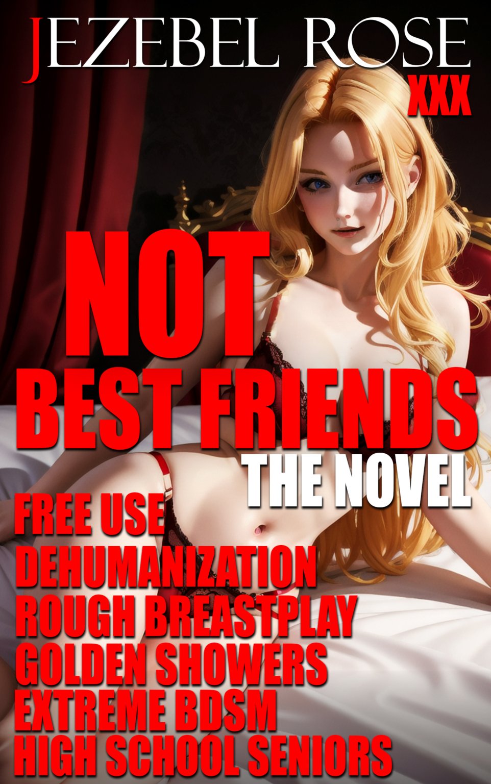 Not Best Friends the Novel by Jezebel Rose