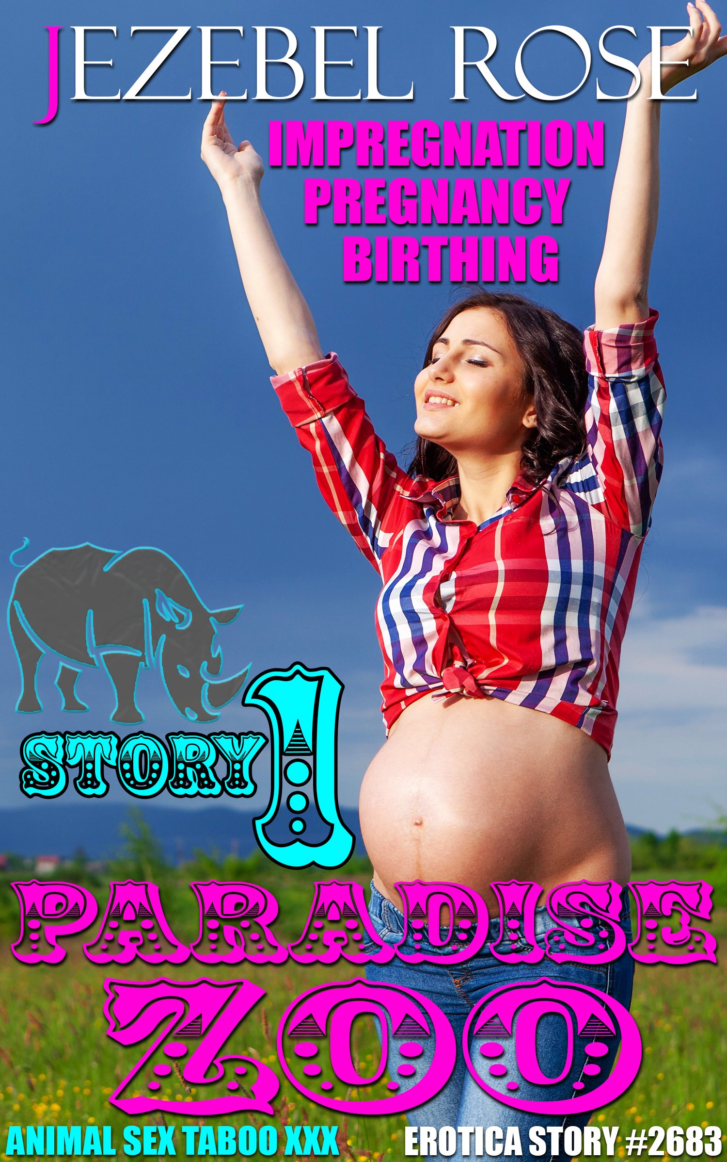 Paradise Zoo 1 by Jezebel Rose, Free! Jezebel Rose Free Erotica, Paradise Zoo Story 1 Cover Design