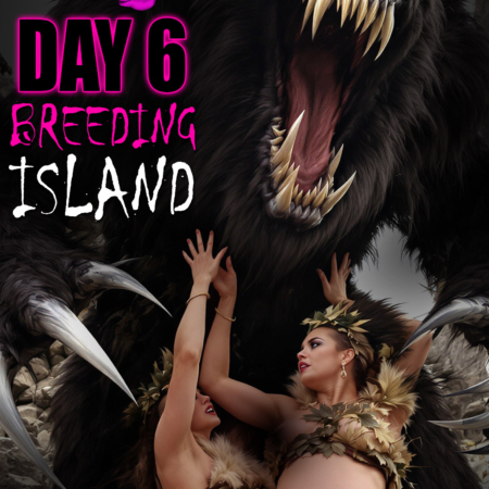 Breeding Island, Day 6, Bred by Unspeakable Horrors by Jezebel Rose