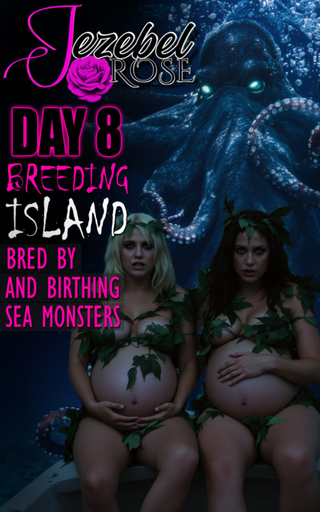 Breeding Island, Day 8, Bred by and Birthing Sea Creatures